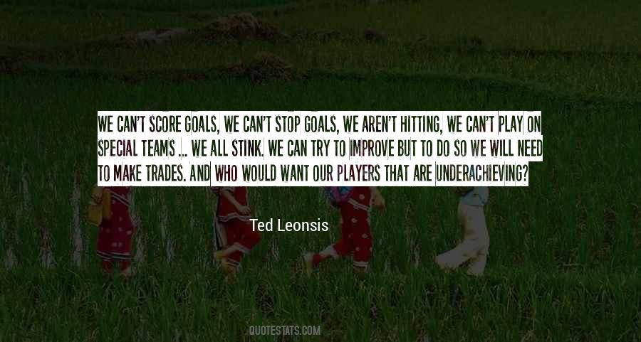Quotes About Team Goals #470863