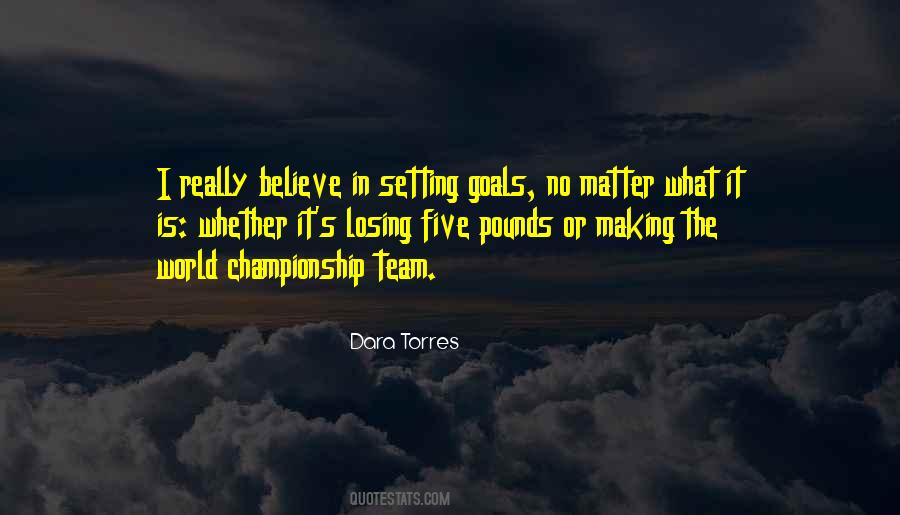 Quotes About Team Goals #763556