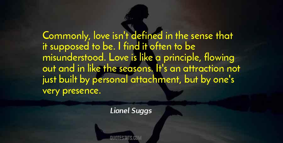 Love Is Not Defined Quotes #916869