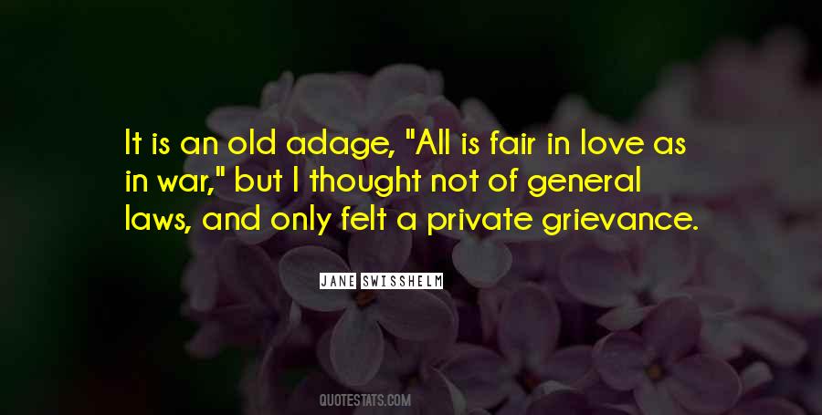 Love Is Not Fair Quotes #1695654
