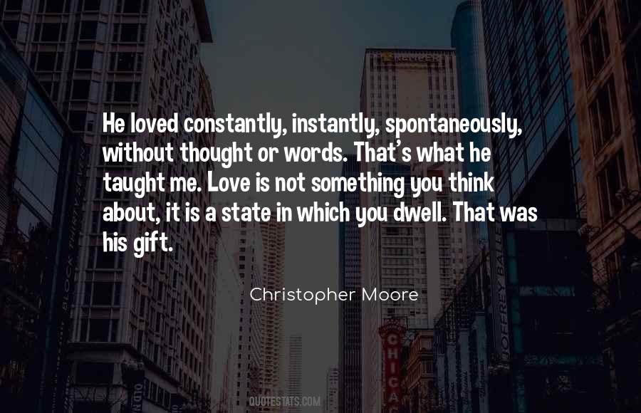 Love Is Not Something Quotes #955805