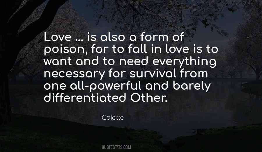 Love Is Poison Quotes #2356