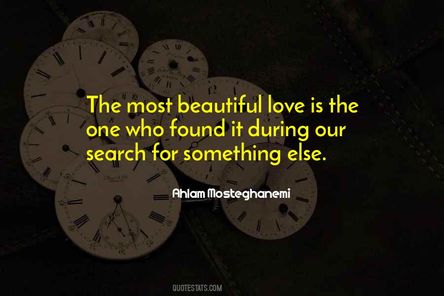 Love Is Something Quotes #46552