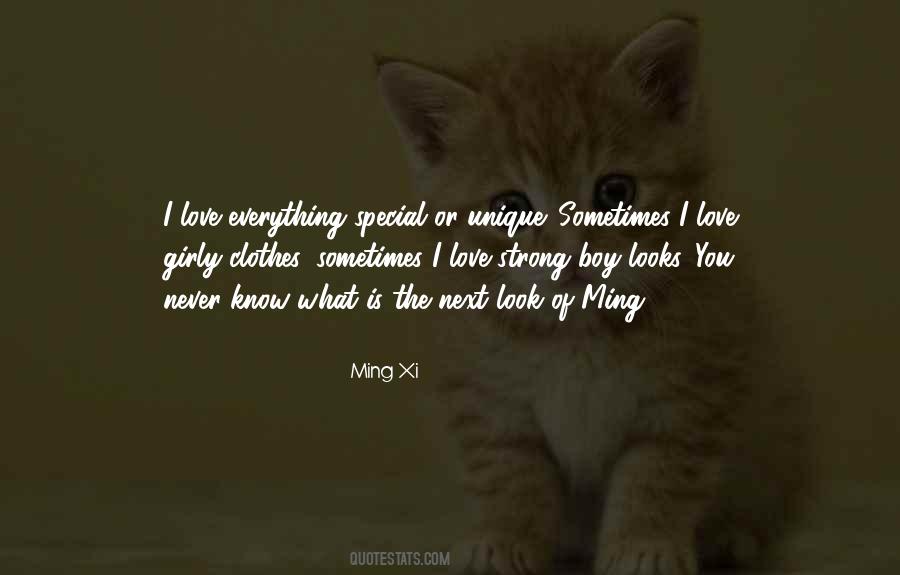 Love Is Something Special Quotes #159244