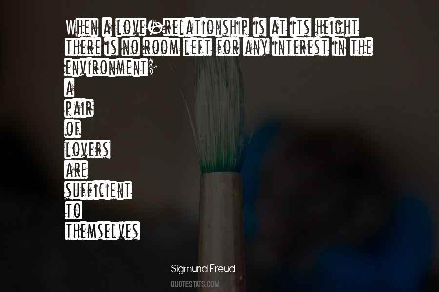 Love Is Sufficient Quotes #1658834