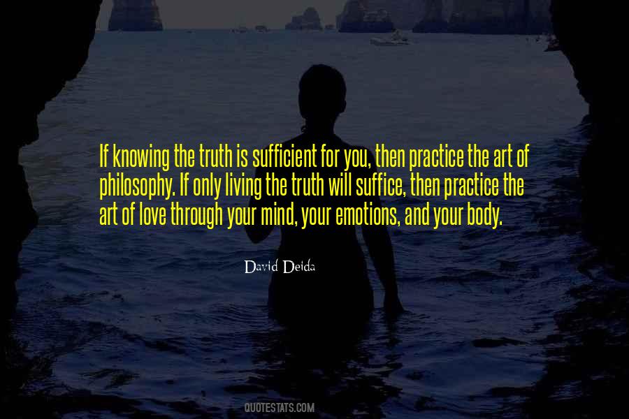 Love Is Sufficient Quotes #69149