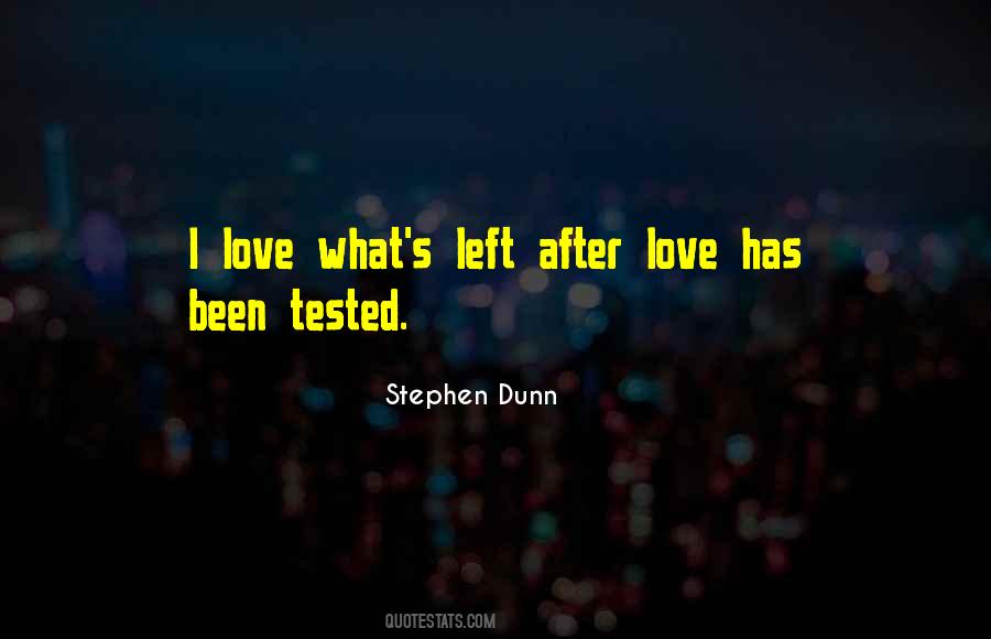Love Is Tested Quotes #783550