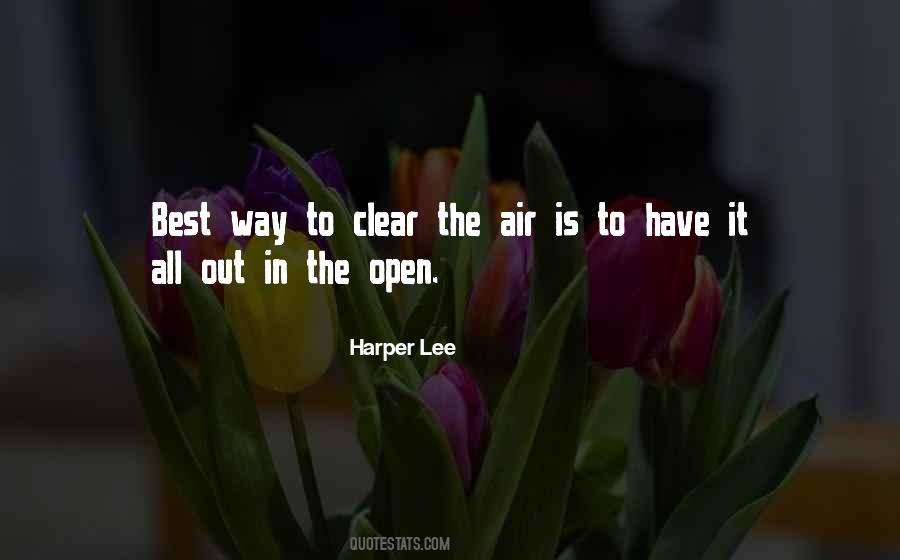 Love Is The Air Quotes #1414450