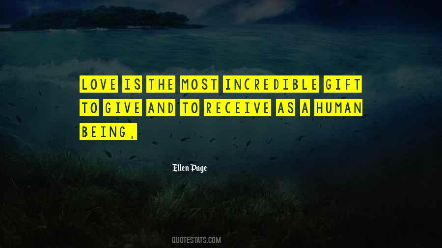 Love Is The Best Gift Quotes #100134