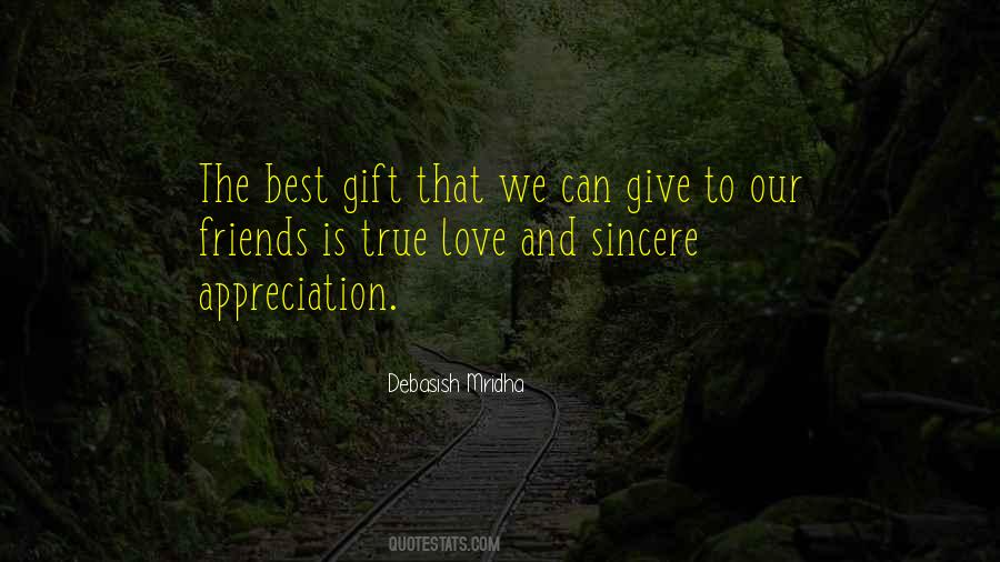Love Is The Best Gift Quotes #1778220