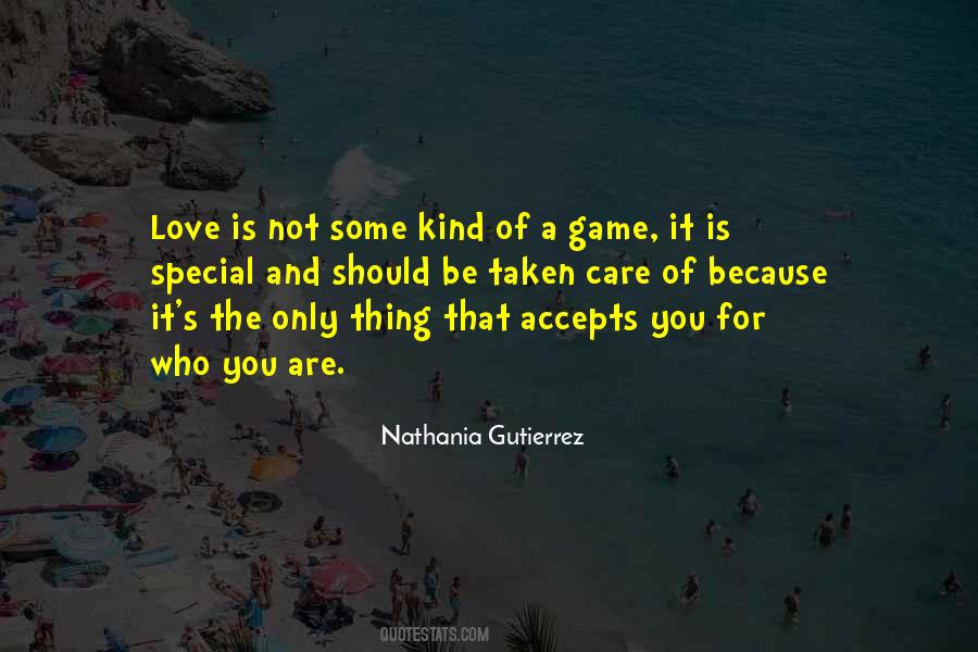 Love Is The Game Quotes #793525