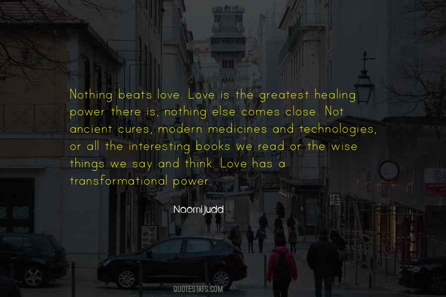 Love Is The Greatest Power Quotes #1590736