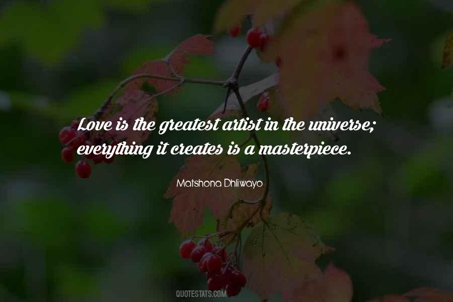 Love Is The Greatest Quotes #1737500