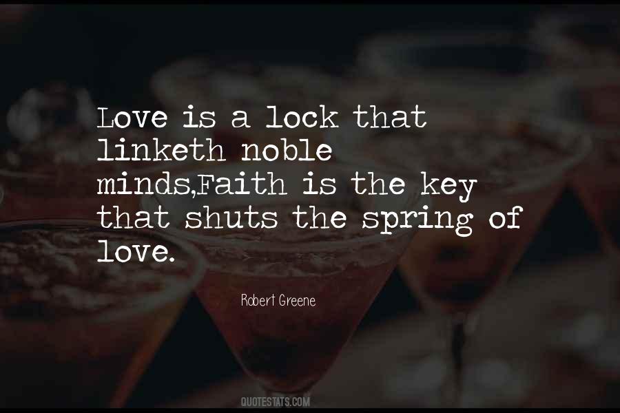 Love Is The Key Quotes #1073064 Love Is The Key Quotes #1073064