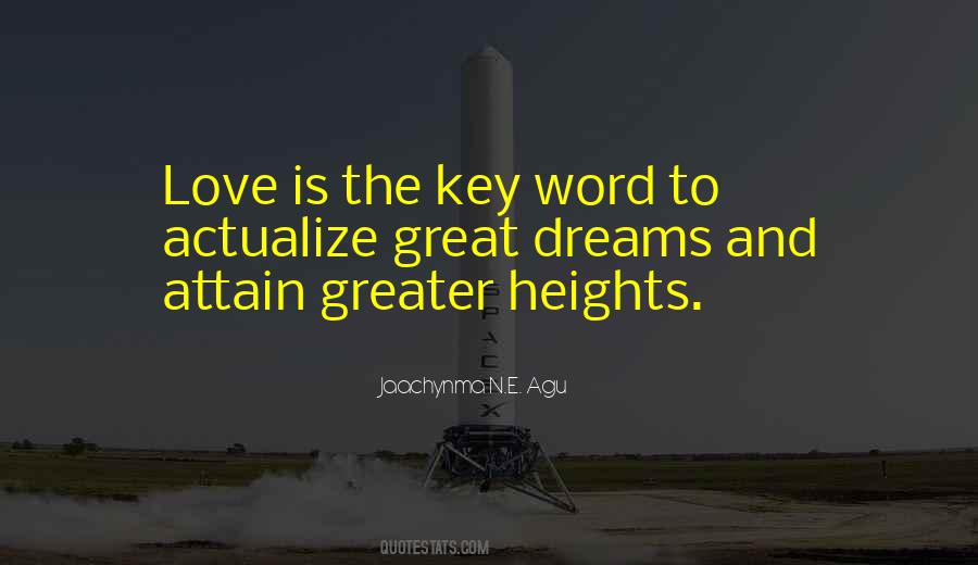 Love Is The Key Quotes #1114859