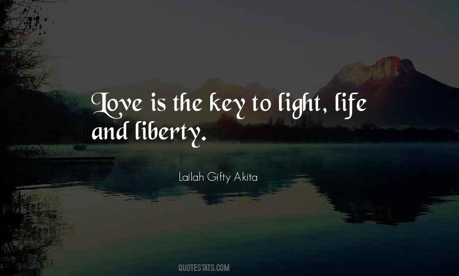 Love Is The Key Quotes #1237194