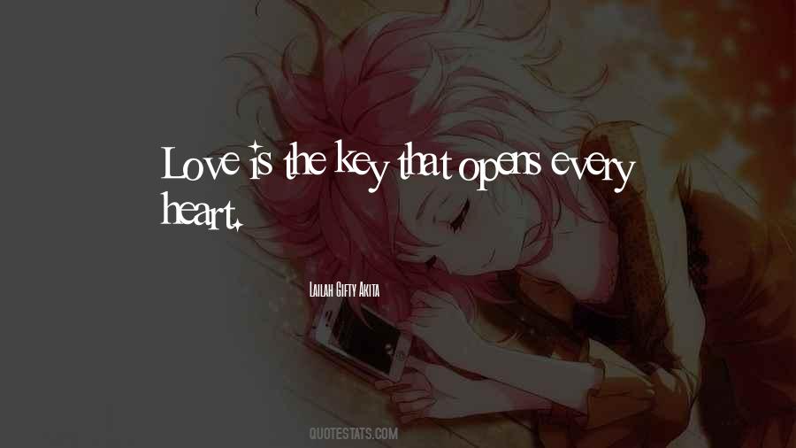 Love Is The Key Quotes #1445594