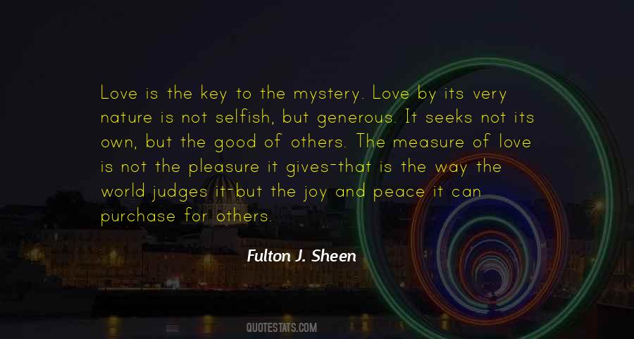 Love Is The Key Quotes #1696919