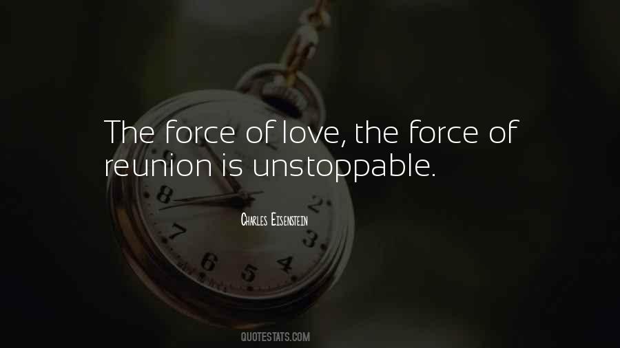 Love Is Unstoppable Quotes #1299939