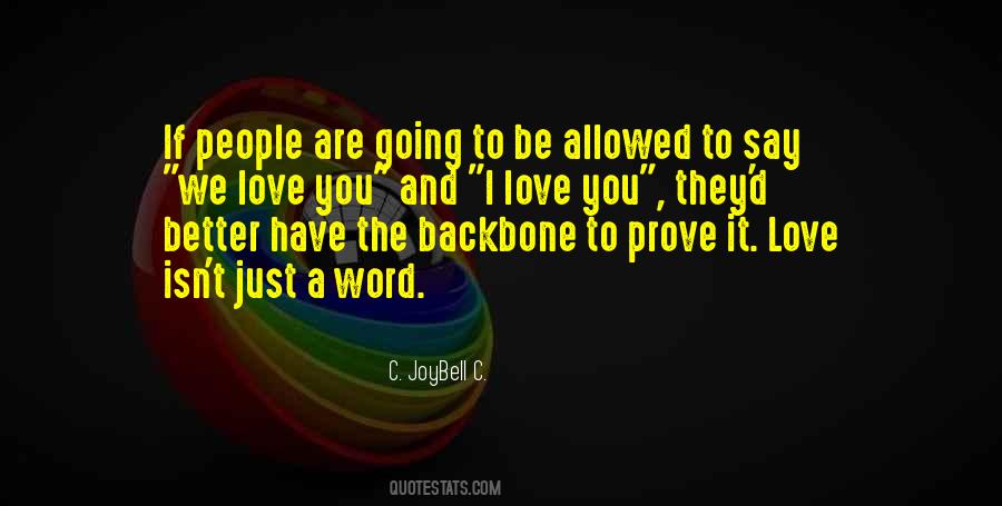 Love Isn't Just Quotes #1812126