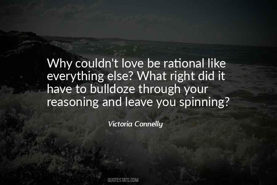 Love Isn't Rational Quotes #1189874