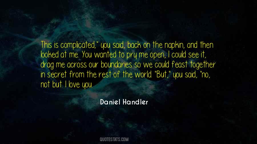 Love It Complicated Quotes #47400