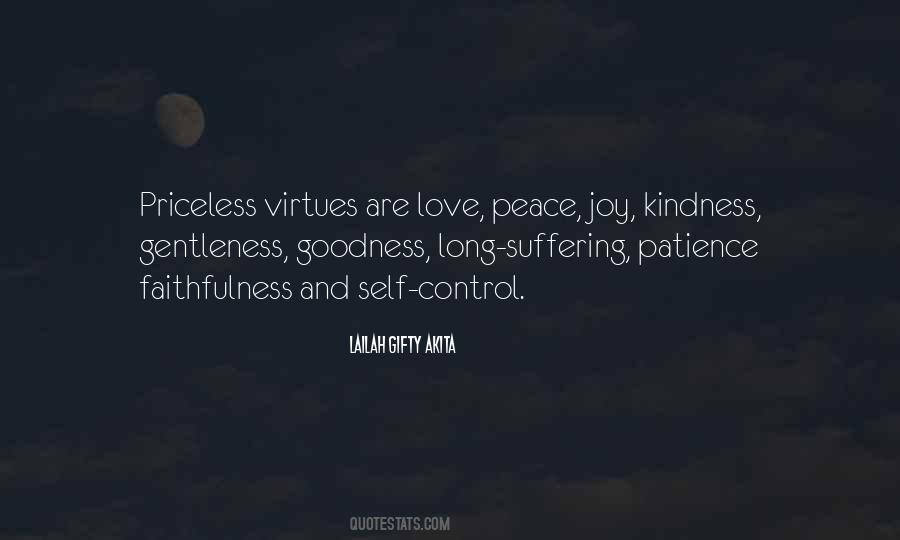 Love Joy Peace Patience Quotes #1507341