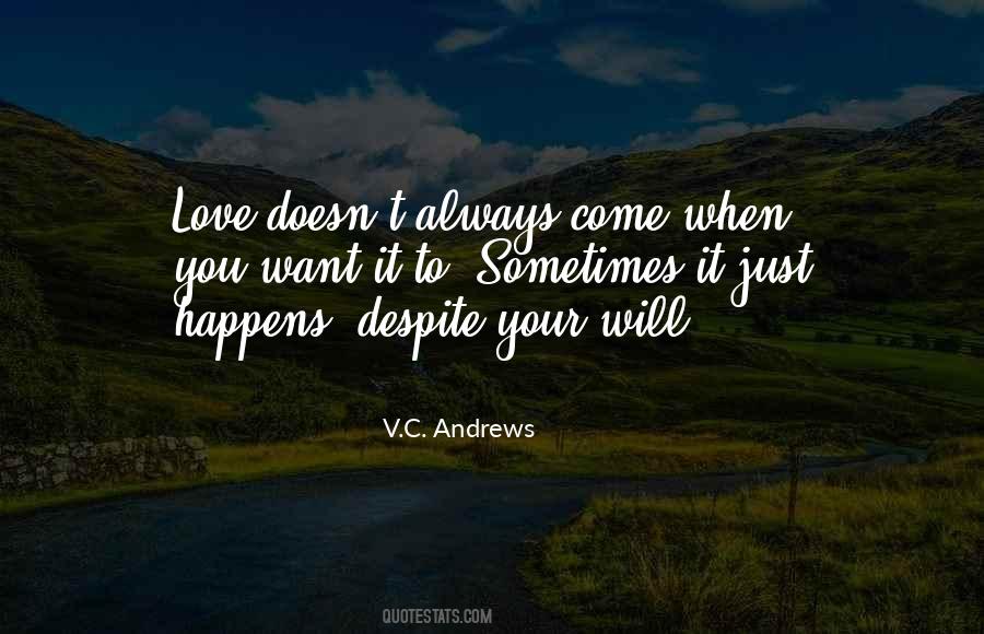 Love Just Happens Quotes #1598035