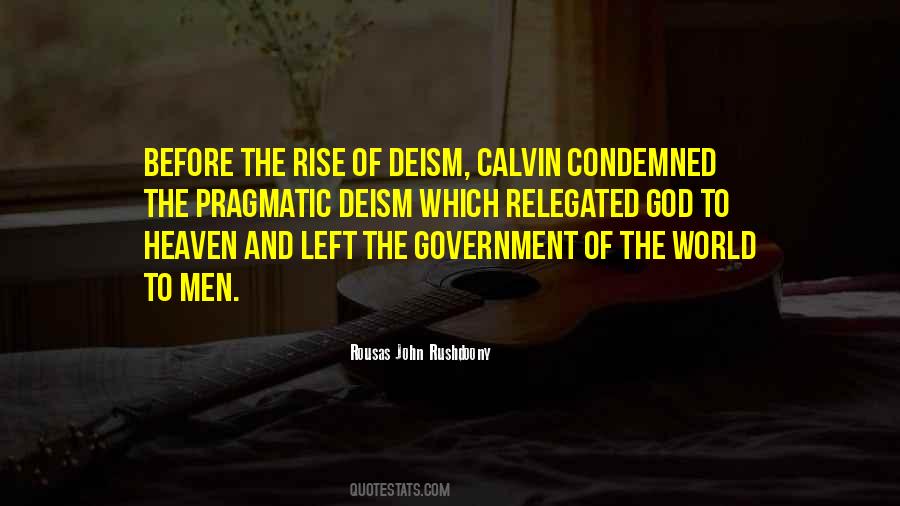 Quotes About Deism God #1196903