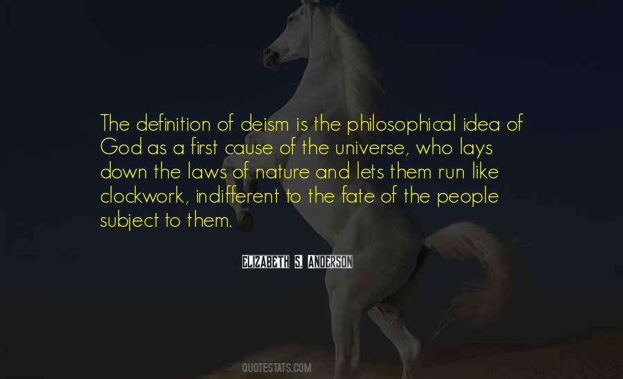 Quotes About Deism God #1818377