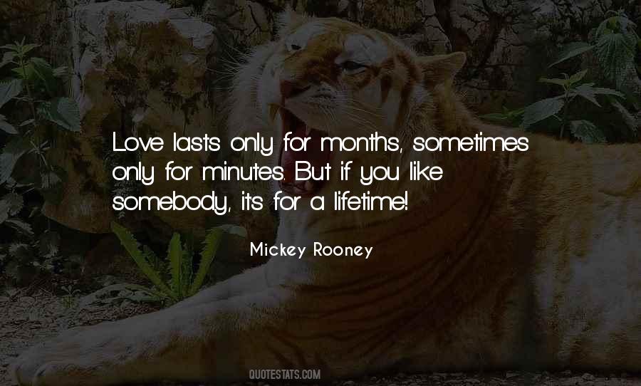 Love Lasts A Lifetime Quotes #982490