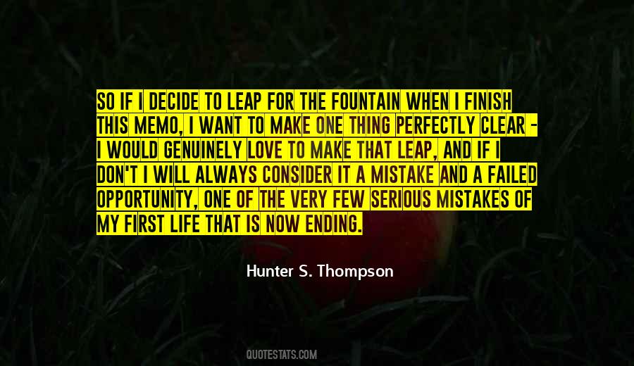 Love Leap Quotes #1677862