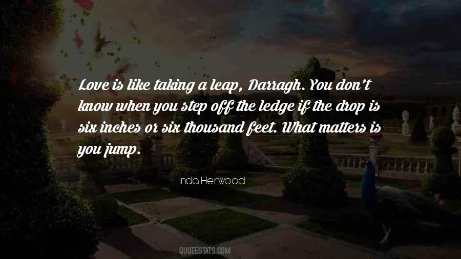 Love Leap Quotes #949155