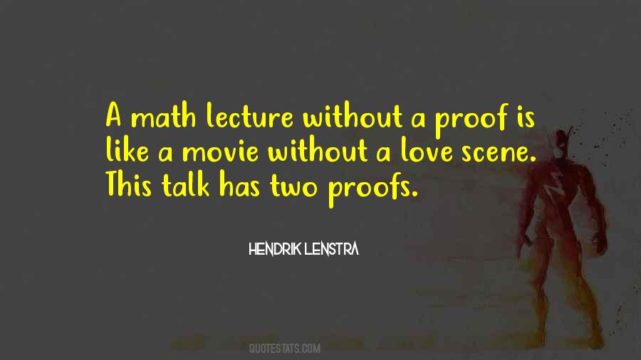 Love Lecture Quotes #1668601