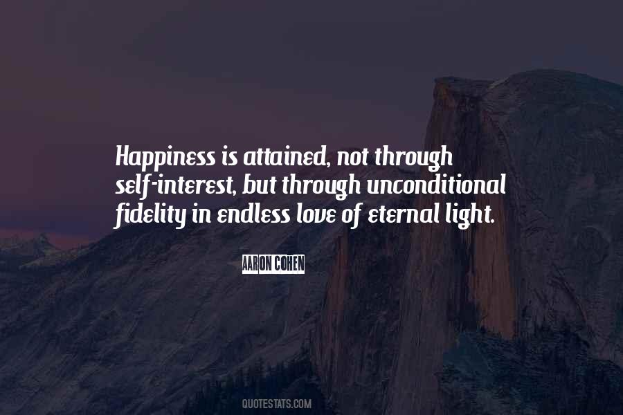 Love Light Happiness Quotes #14651