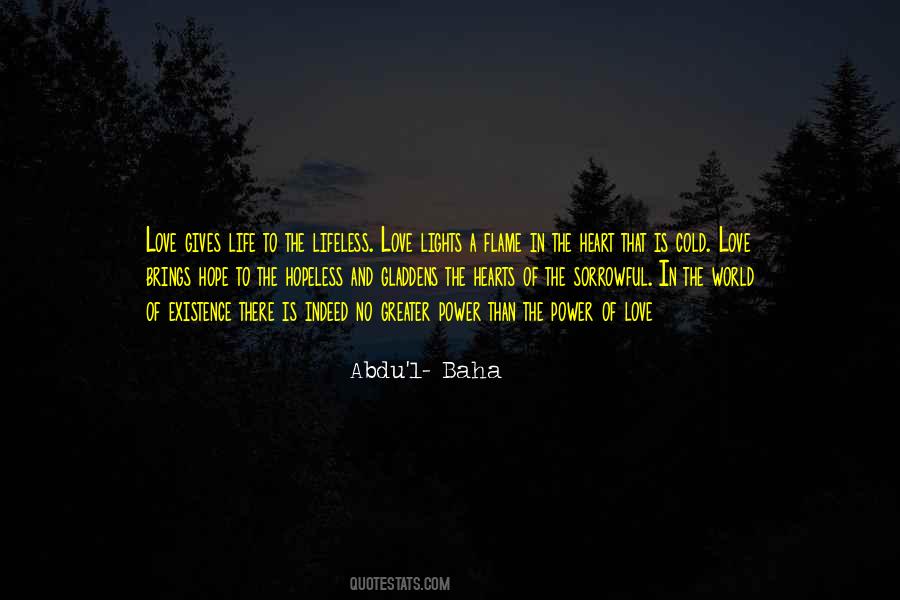Love Lights Quotes #717622