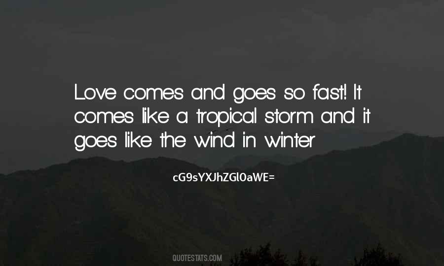 Love Like A Wind Quotes #312383