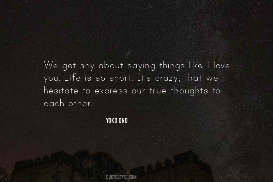 Love Like Crazy Quotes #1152361 Love Like Crazy Quotes #1152361