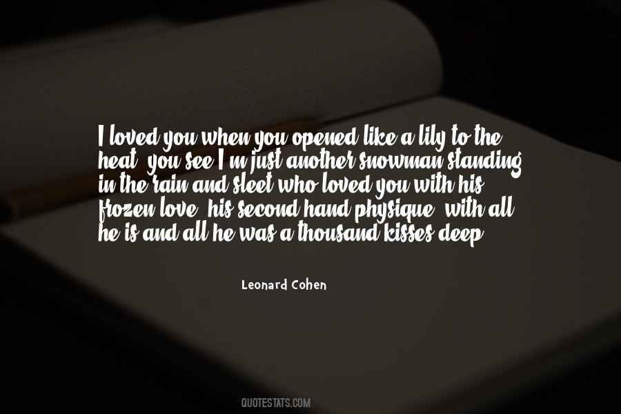 Love Like Rain Quotes #1766742