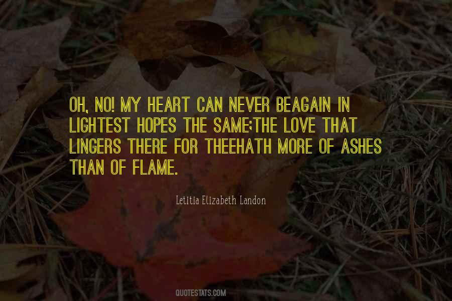 Love Lingers Quotes #1800350