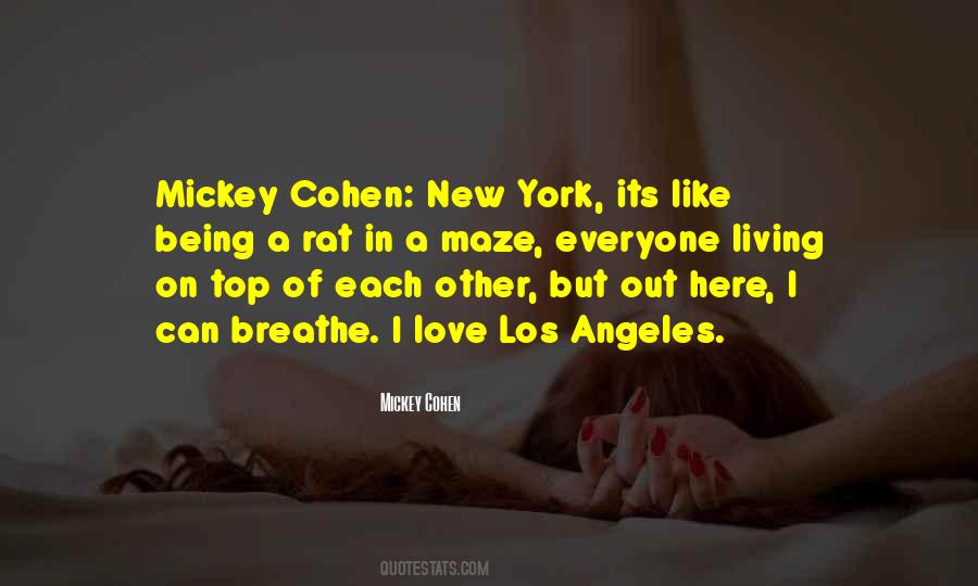 Love Los Angeles Quotes #492207