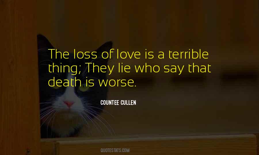 Love Loss Death Quotes #1005592