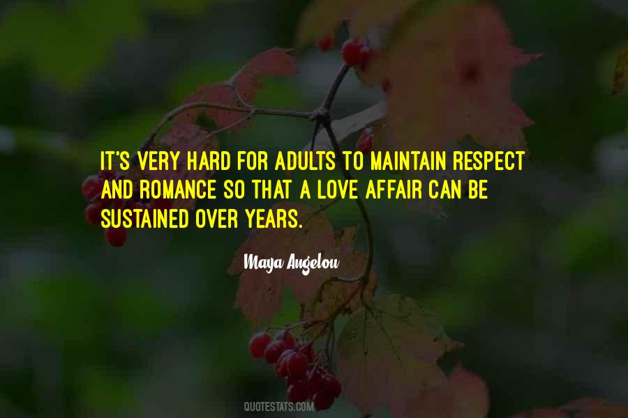 Love Maintain Quotes #1553502