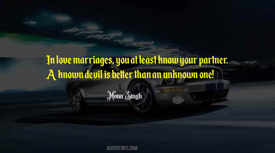 Love Marriages Quotes #284113