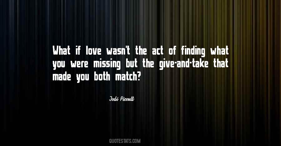 Love Match Quotes #426429