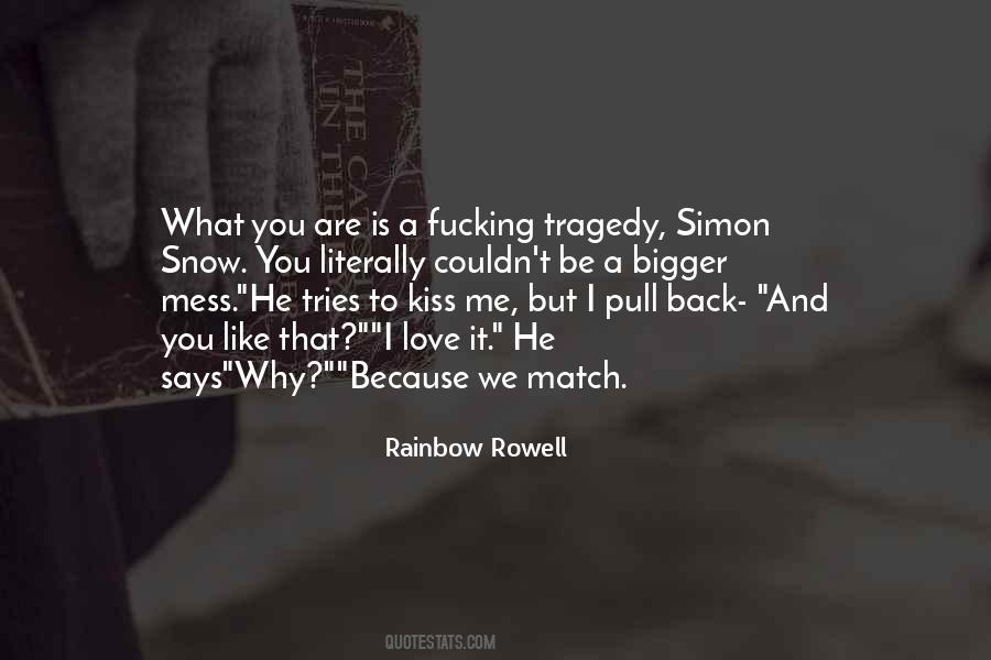 Love Match Quotes #889079
