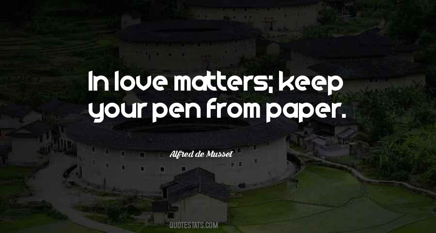 Love Matters Quotes #540779