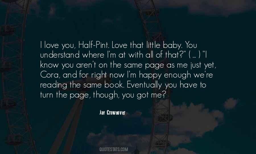 Love Me Baby Quotes #329120