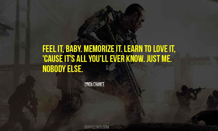 Love Me Baby Quotes #442977