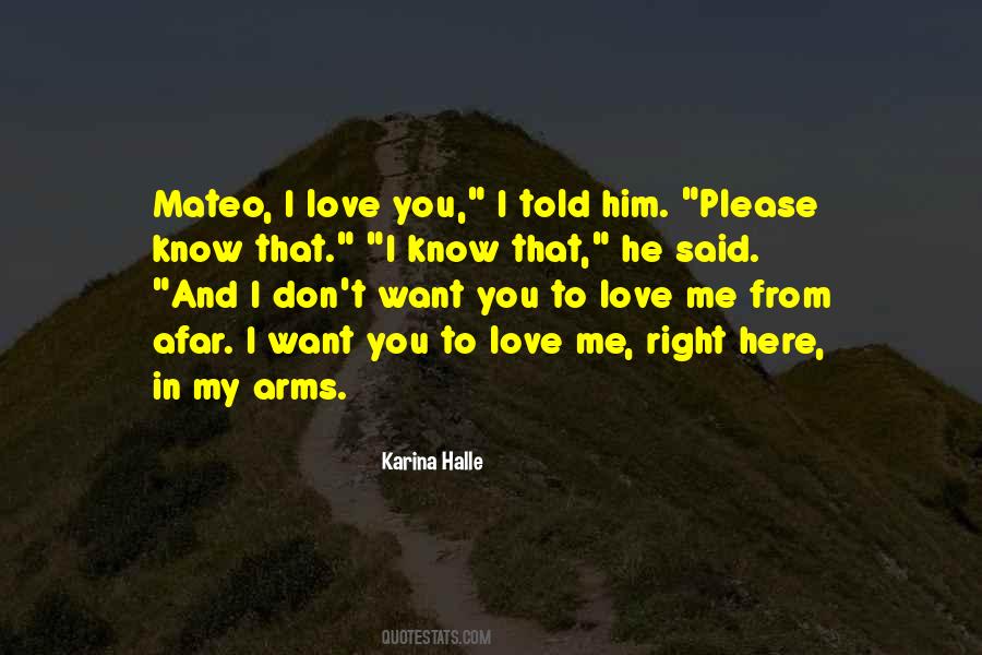 Love Me Please Quotes #655091